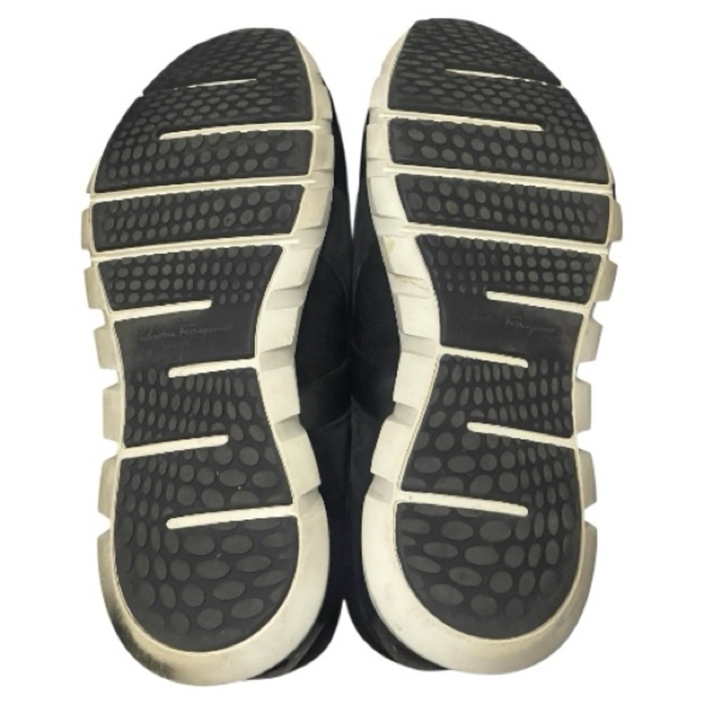 Salvatore Ferragamo Black and Gray Sneakers - Picture 5 of 12
